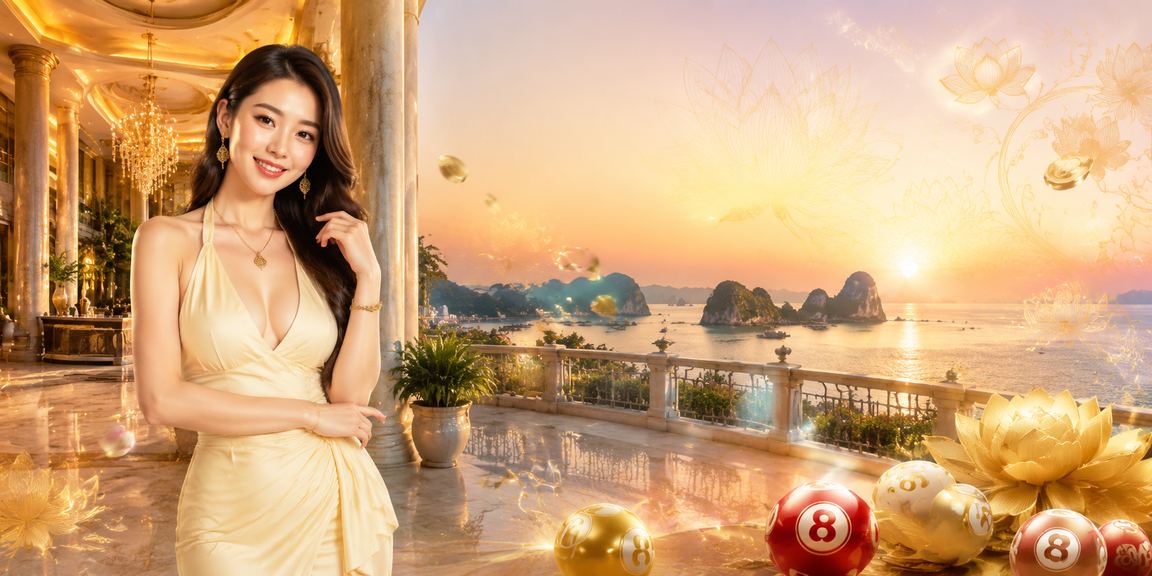 Khung cảnh xổ số ven bờ biển Ninh Bình